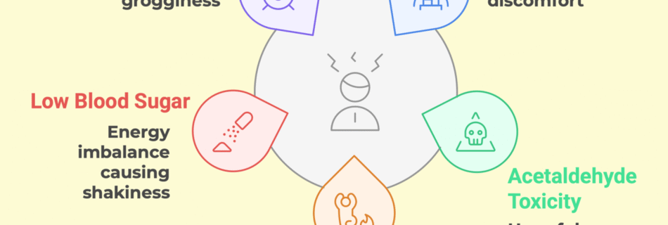 Infographic Sharing Details on 5 Biological Causes of Hangover