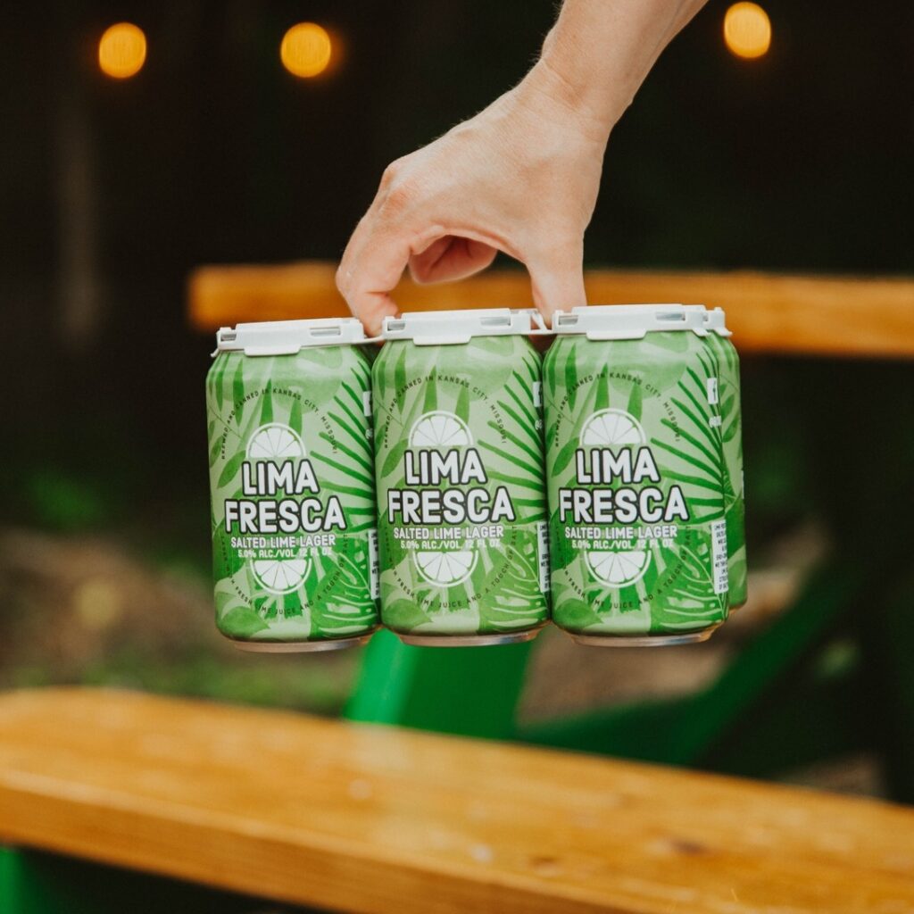 Lima Fresca 6 Pack in our brewery taproom in Crossroads Art District KC